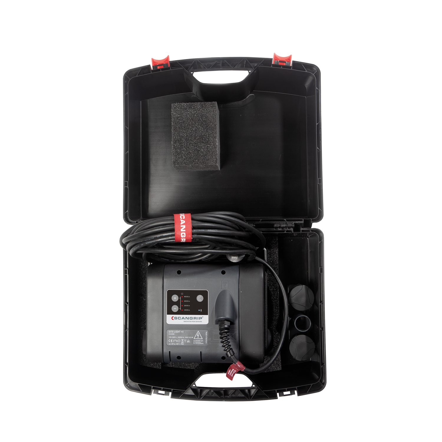 Scangrip SITE LIGHT 40 03.5268 Large Area Work Light 40000 lm in Transport Case 49.0389 - Image 4