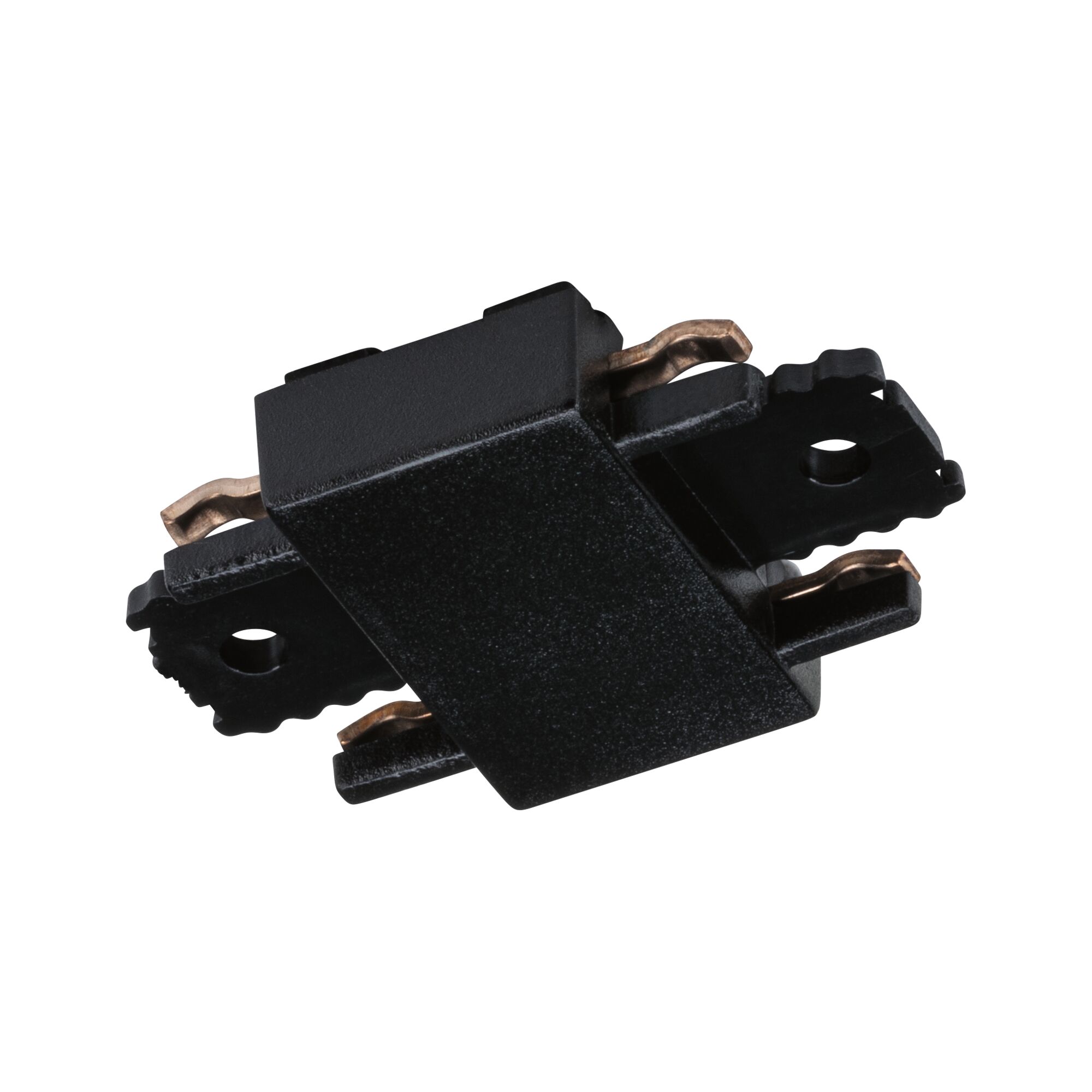 Łącznik szynowy I VEYA system 48V DC czarny matowy / tworzywo sztuczne - obrazek 2