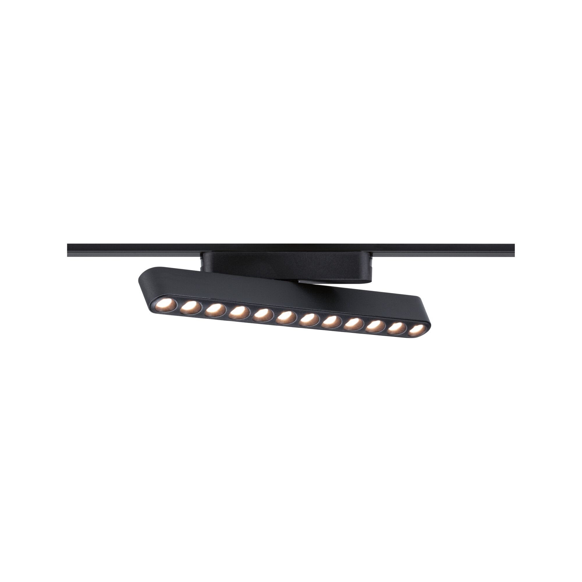 VEYA FLEX LED Track Fixture 11.5W 1150lm IP20 3000K 48V DC matte black / aluminum