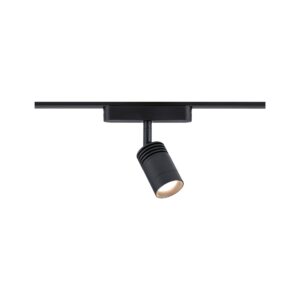 Reflektor na szynoprzewód VEYA ZOOM LED 5W 640lm IP20 3000K 48V DC czarny matowy / aluminium