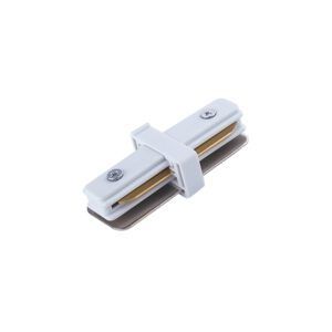 PROFILE STRAIGHT CONNECTOR FOR LIGHTING BUSBARS IP20 WHITE PC/STEEL