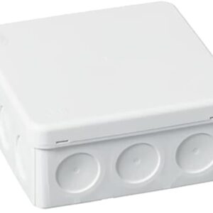 AP10 PUSZKA INSTALACYJNA NT 104X104 Z DŁAWIKAMI IP65 BIAŁY