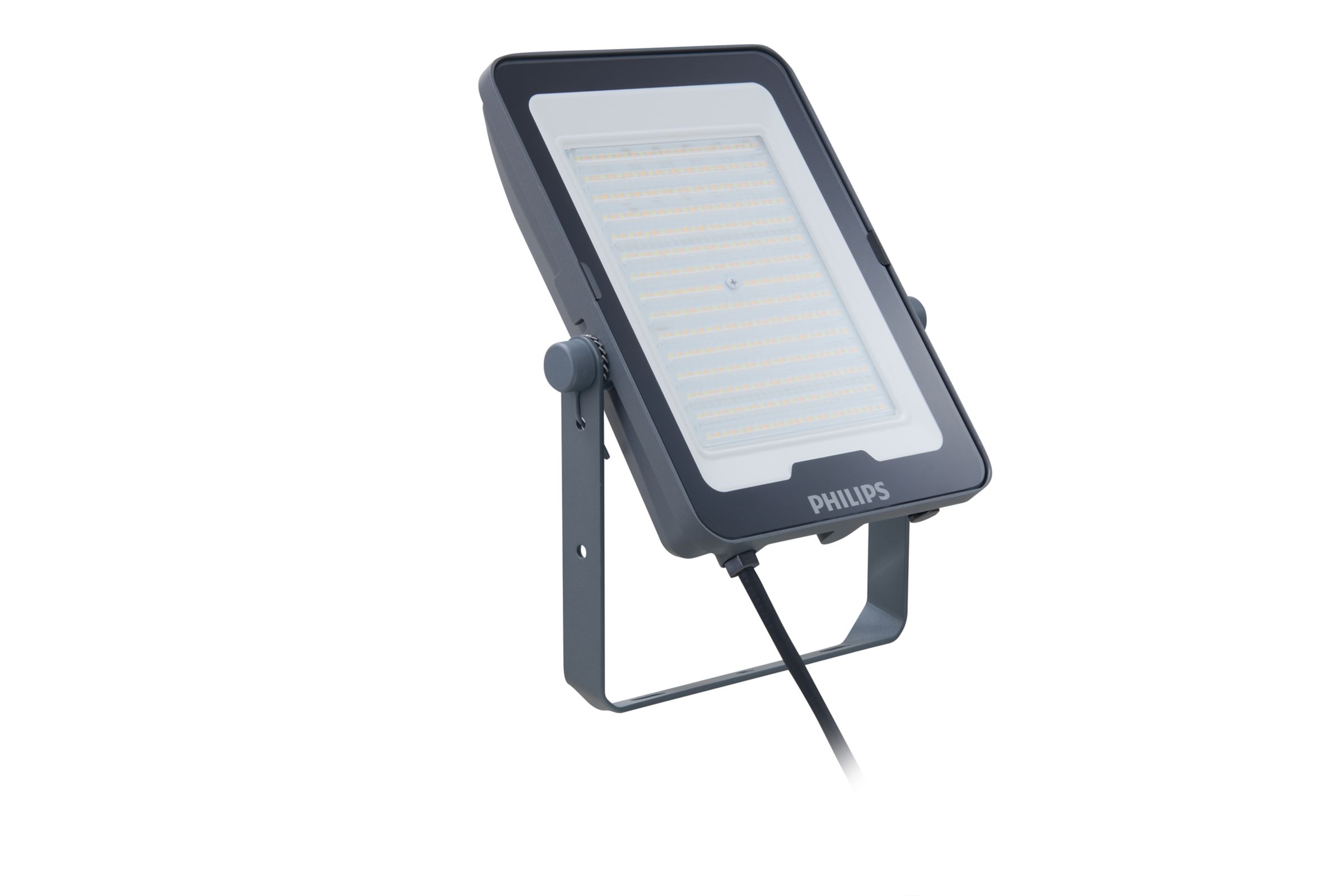 BVP169 DARK GRAY LED FLOODLIGHT LUMINAIRE 90W 3000K 4000K 6500K 10000LM/ 10500LM IP65 ASYMMETRICAL
