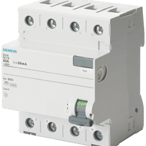 5SV4 40A/100MA/AC 4P WYŁĄCZNIK RÓŻNICOWY 40A 100MA 4M AC 6KA