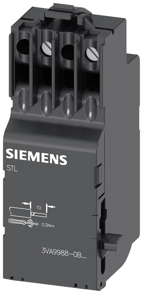 WYZWALACZ NAPIĘCIOWY LEWY 24 V AC 50/60 HZ / 24-30V DC, WYPOSAŻENIE DO: 3VA1