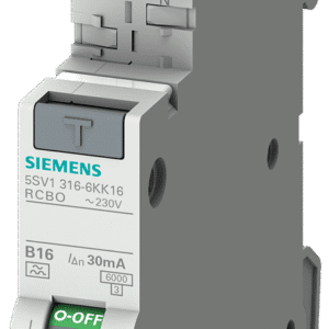 5SV C16A/ 30MA/A 1P+N WYŁĄCZNIK RÓŻNICONADPRĄDOWY C 16A 30MA 1M A 6KA