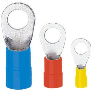 KOE  8- 25/50 KOŃCÓWKA OCZKOWA CU IZOLOWANA DIN ŻÓŁTY