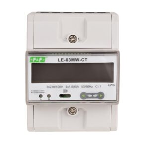 LE-03MW-CT DWUTARYFOWY LICZNIK ENERGII ELEKTRYCZNEJ 3F 2-KIERUNKOWY Z MODBUS RTU POŚREDNI