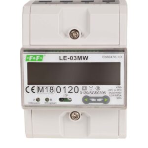 LE-03MW DWUTARYFOWY LICZNIK ENERGII ELEKTRYCZNEJ 3F 2-KIERUNKOWY Z MODBUS RTU BEZPOŚREDNI
