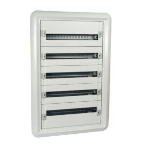 XL3 160 ROZDZIELNIA METALOWA PT 120M 5X 24M N+PE IP30 IK07 995X670X140 BEZ DRZWI SZARY