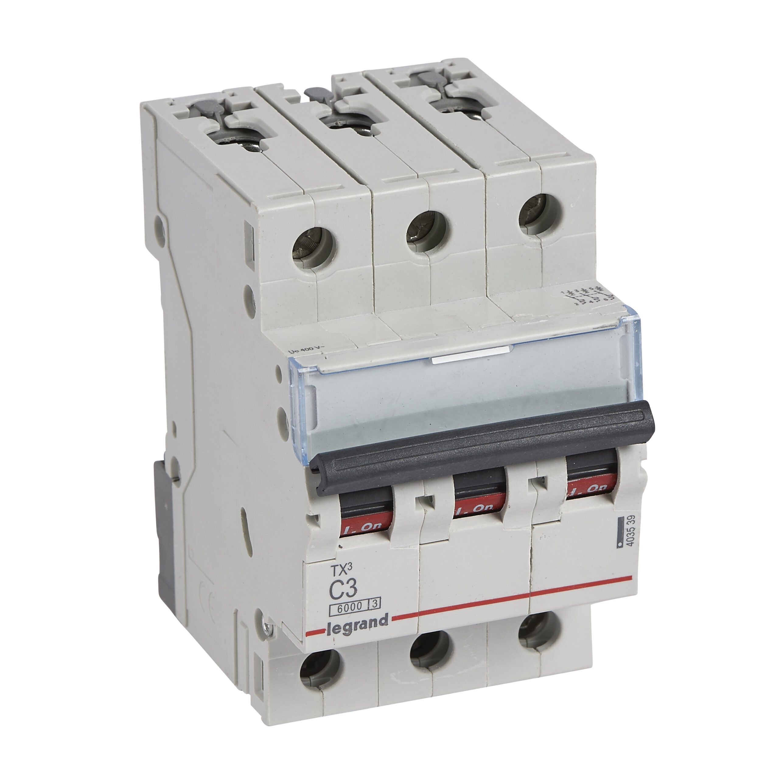 S303 TX3 WYŁĄCZNIK NADPRĄDOWY C 3A 3P 3M 6KA