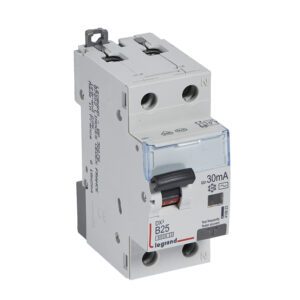 P312 DX3 B 25A/ 30MA/AC RESIDUAL CURRENT CIRCUIT BREAKER B 25A 1P+N 2M 30MA AC 6KA
