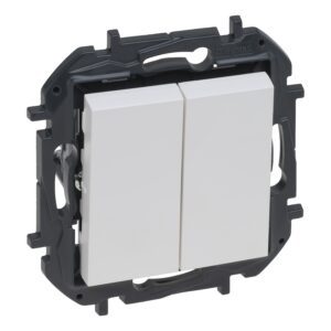 NILOE STEP WHITE MODULE SERIES SWITCH SPRING TERMINALS 10AX 250V