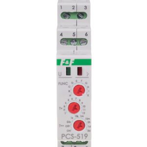 PCS-519 DUO PRZEKAŹNIK CZASOWY 2X8A 2P 1M 24V AC/DC / 230V AC 10-FUNKCYJNY