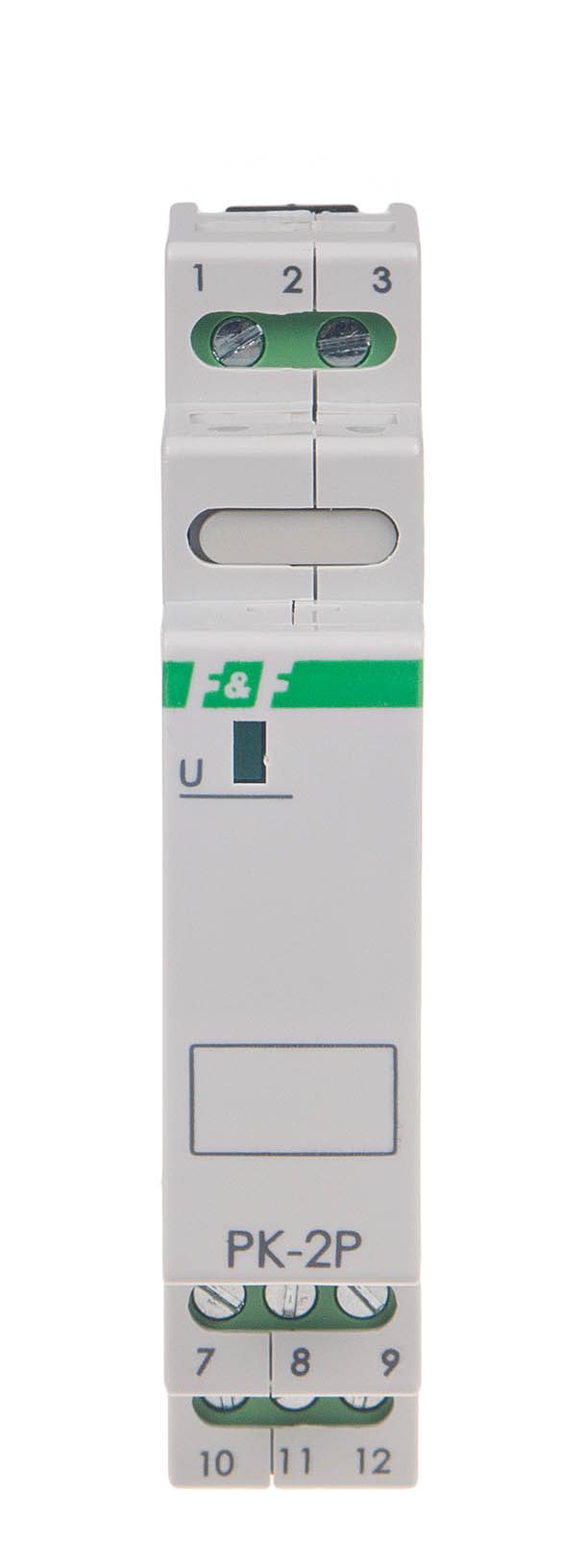 PK2P-230 PRZEKAŹNIK ELEKTROMAGNETYCZNY 2X 8A 2P 1M 230V AC