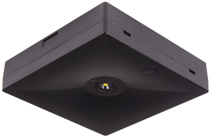 STARLET QUAD CZARNY OPRAWA AWARYJNA NT LED 1.5W 155LM 3H SO NM MT IP20 133X133 PC/ ABS