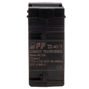 TI-40-5 PRZEKŁADNIK PRĄDOWY 40/5A 1VA KL.1 FI22