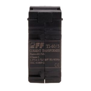 TI-60-5 PRZEKŁADNIK PRĄDOWY 60/5A 1.5VA KL.1 FI22