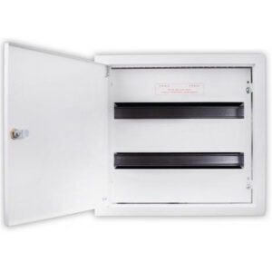 RW-27NN2X20S ROZDZIELNIA METALOWA PT 40M 2X 20M N+PE IP30 390X420X130 DRZWI PEŁNE BIAŁY