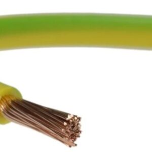H07V-K LGY 6.0 YELLOW SINGLE-CORE FLEXIBLE CABLE 450/750V CLASS 5