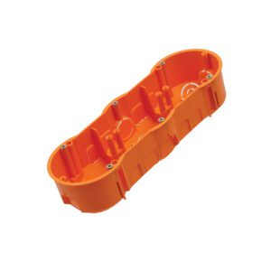 PK 60 PUSZKA INSTALACYJNA PT 3X FI60 Z WKRĘTAMI POMARAŃCZOWY