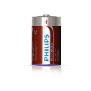 LR20/D BATERIA ALKALICZNA POWER ALKALINE 1.5V FI33 H61.5MM 276.0G BLS.2SZT.