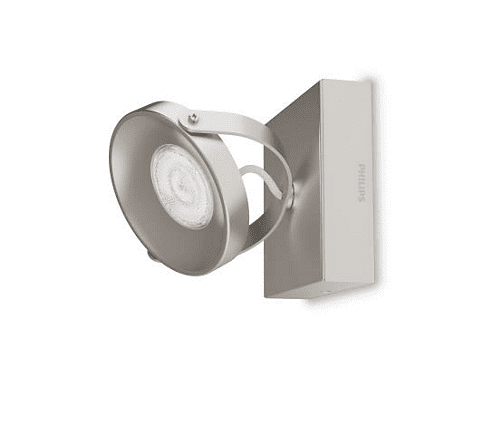 SPUR NIKIEL/ CHROM OPRAWA ŚCIENNA SPOT LED 4.5W WW 3000K 500LM IP20 METAL