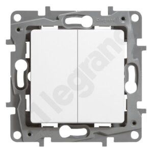 NILOE 2 MODUŁ BIAŁY ŁĄCZNIK UNIWERSALNY 2X ZACISKI SPRĘŻYNOWE 10AX 250V