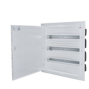 ERP24-3 ROZDZIELNIA PLASTIKOWA PT 72M 3X 24M N+PE IP40 IK08 600X575X120 DRZWI PEŁNE METAL BIAŁY DIDO