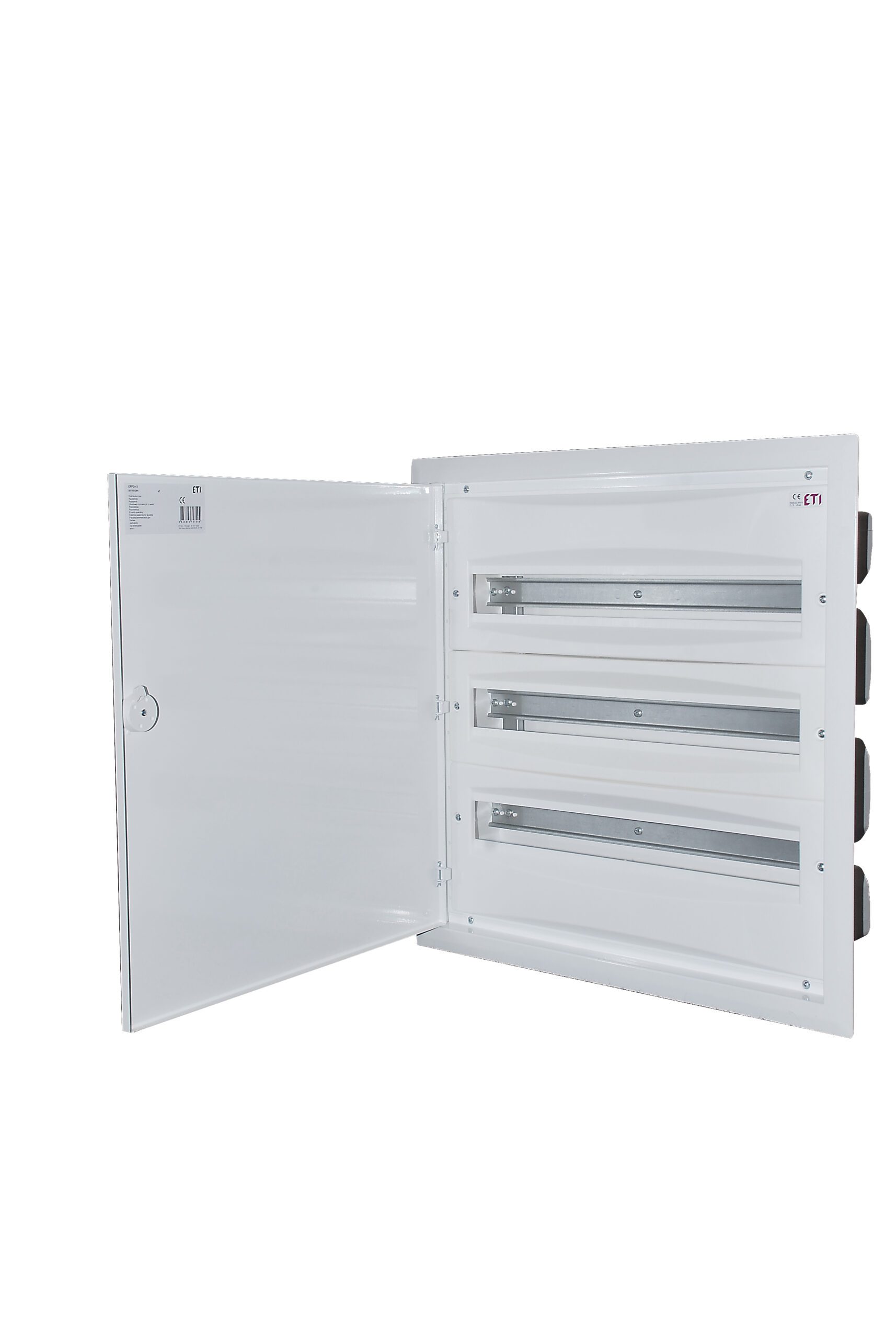 ERP24-3 ROZDZIELNIA PLASTIKOWA PT 72M 3X 24M N+PE IP40 IK08 600X575X120 DRZWI PEŁNE METAL BIAŁY DIDO