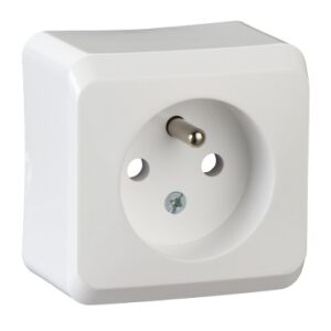 Schneider Electric Prima, single socket 2P+PE, white, WDE001030