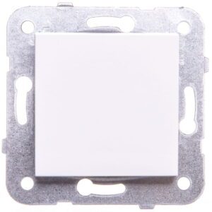 KARRE WHITE MODULE SINGLE POLE SWITCH SCREW TERMINALS 10A 250V