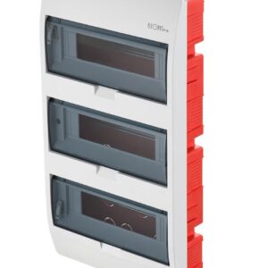 ELEGANT ROZDZIELNIA PLASTIKOWA PT 36M 3X 12M N+PE IP40 303X550X104 DRZWI DYMNE BIAŁY 0657-10