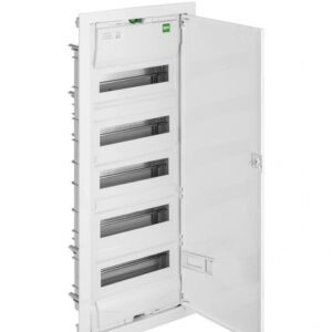 MSF RP ROZDZIELNIA PLASTIKOWA PT 60M 5X 12M PE+N IP30 358X825X97 DRZWI PEŁNE METAL BIAŁY