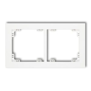 DECO BIAŁY RAMKA 2X
