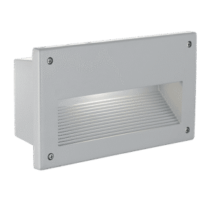 ZIMBA SREBRNY/ BIAŁY OPRAWA PT 1X E14/ 40W IP44 ODLEW ALUMINIOWY/ SZKŁO