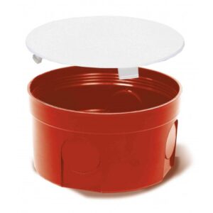 PO-80F PRO PUSZKA INSTALACYJNA PT 1X FI80 IP20 Z DEKLEM CEGLASTY