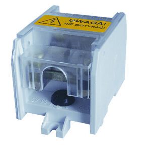 LZ 1X70/16P ODGAŁĘŹNIK 1-TOROWY Z POKRYWĄ SZARY