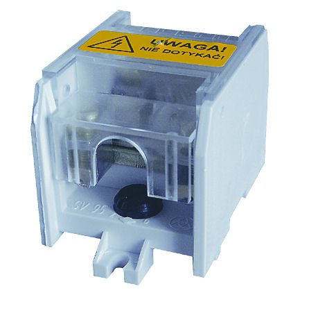 LZ 1X70/16P ODGAŁĘŹNIK 1-TOROWY Z POKRYWĄ SZARY