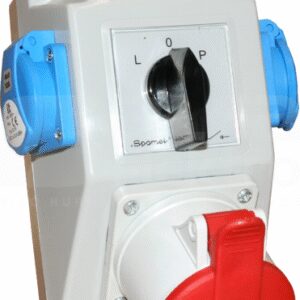 ZI02R461 ZESTAW INSTALACYJNY L-O-P 32A 3P+N+PE DŁAWNICA M25