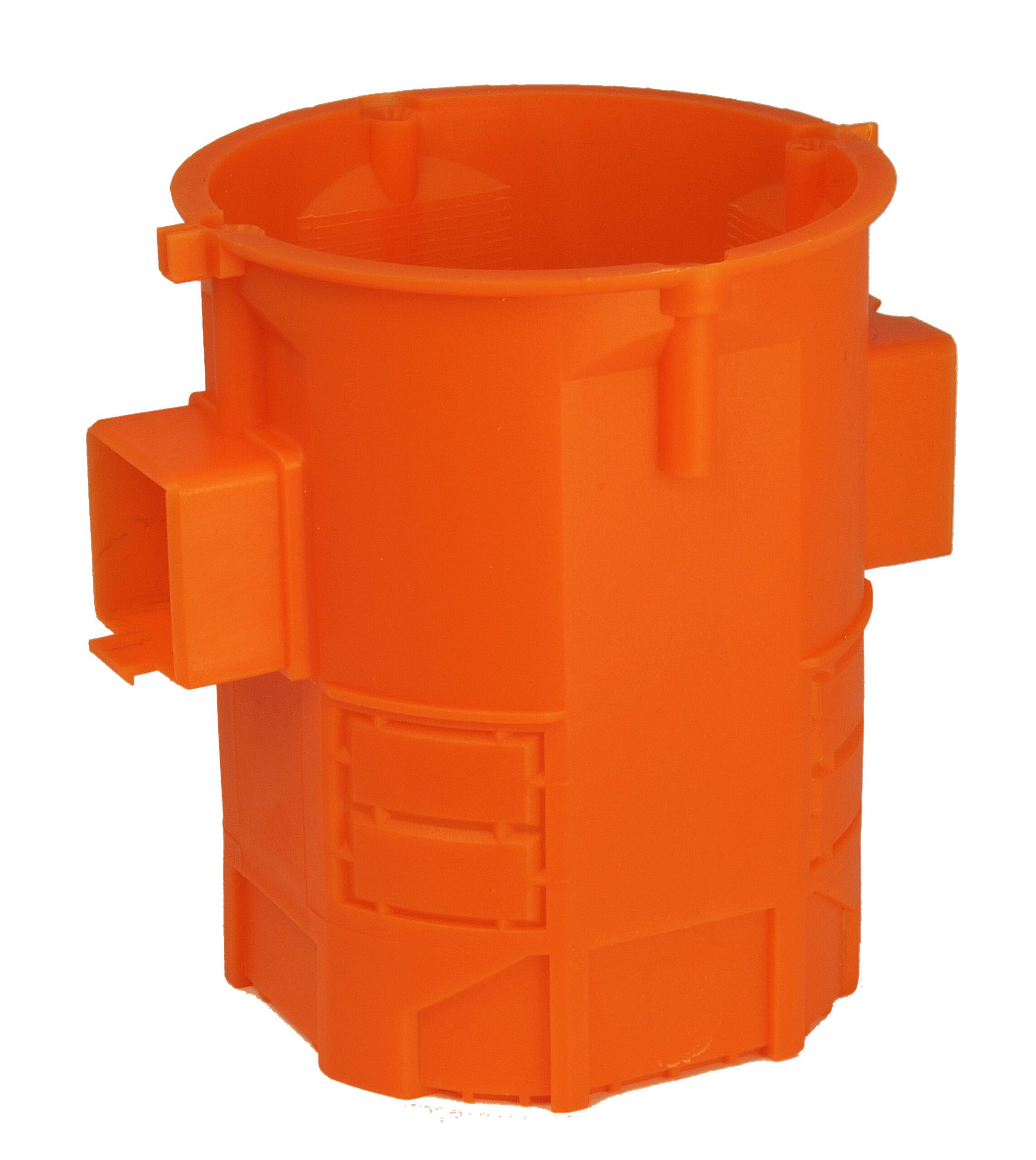 S 60GF PUSZKA INSTALACYJNA PT 1X FI60 80MM EKSTRAGŁĘBOKA SZEREGOWA POMARAŃCZOWY