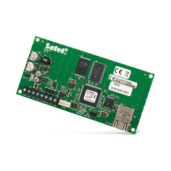 MODUŁ DO OBSŁUGI CENTRAL ALARMOWYCH POPRZEZ SIEĆ ETHERNET