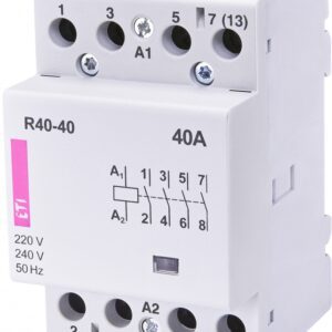 R 40-40 STYCZNIK MODUŁOWY 40A 4P 4Z 3M 230V AC ETICON