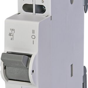 SSQ 125 PRZEŁĄCZNIK TRÓJPOŁOŻENIOWY MODUŁOWY 25A 1-BIEGUNOWY EVE