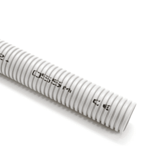 RKGS 32-50 SZARY RURA KARBOWANA PESZEL PP FI32/25 Z PILOTEM 750N HF-FR BEZHALOGENOWA