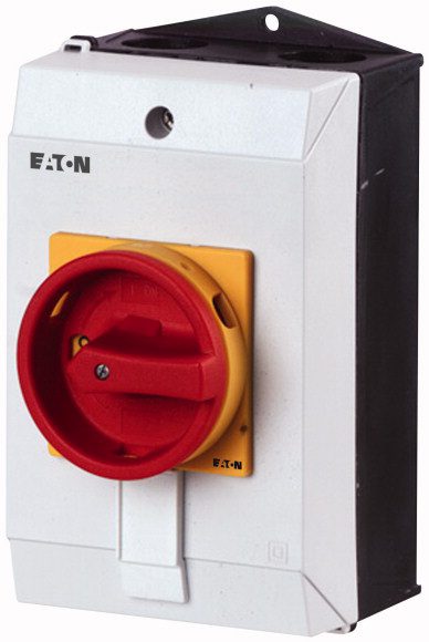 P1-32/I2/SVB/N 32A 0-1 3P+N CAM SWITCH 32A 3P+N OB 15KW IP65 RED/YELLOW LOCKABLE DRIVE