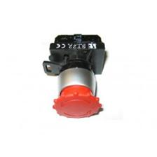ST22-B-01. RED ROTARY SAFETY PUSH BUTTON 1R IP65