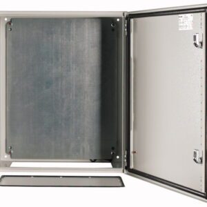 CS 65/250 OBUDOWA METALOWA NT 600X500X250 DRZWI PEŁNE Z PŁYTĄ IP65 SZARY