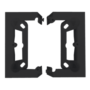 SIMON 10 CZARNY MAT PUSZKA NT 1X SKŁADANA 40MM