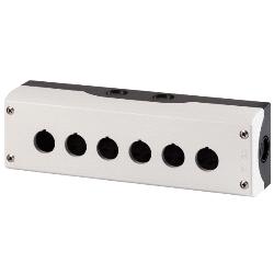 M22-I6 CONTROL BOX NT IP67 6X EMPTY GRAY